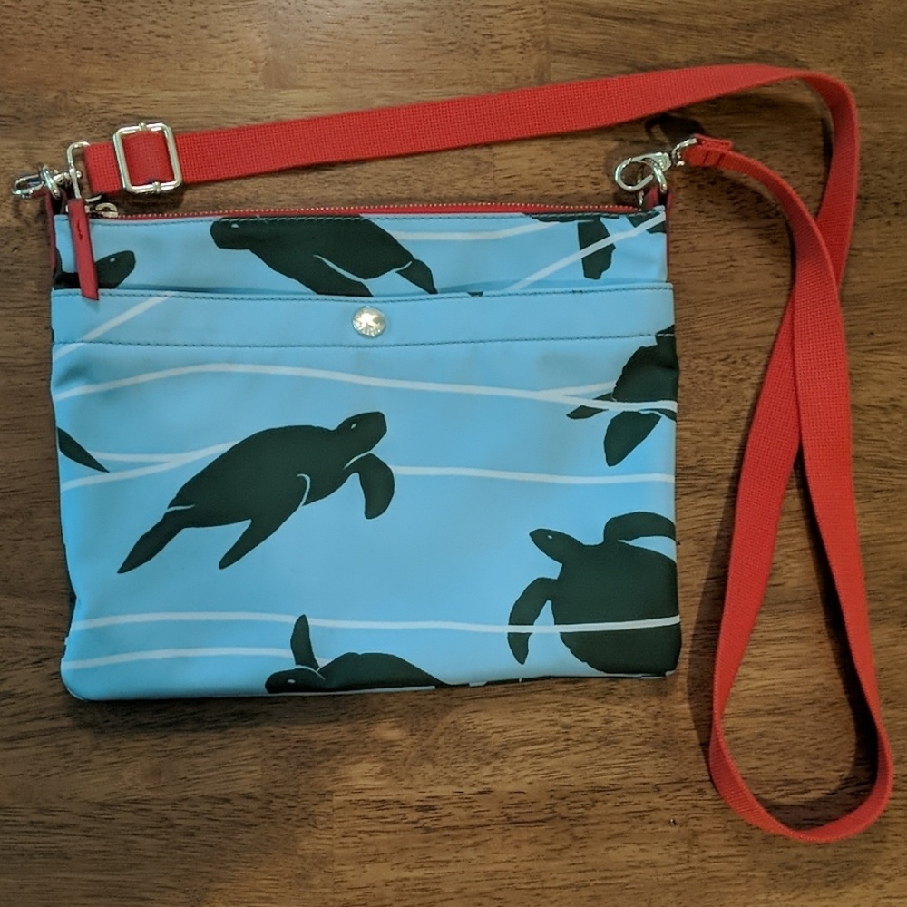 Fossil Sea Turtle Crossbody Purse